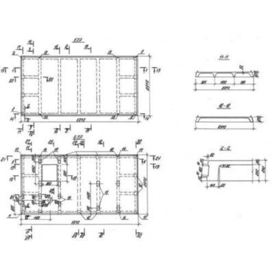 Плиты покрытия 6ПР 1 Плиты покрытия 6ПР 1