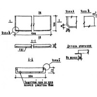 Плиты подоконные ЛО 13-25 (1.136-1)