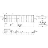 Плиты ребристые 2ПВ 12-2 АIIIвл-10