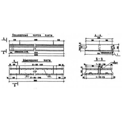 Плиты переходные прямые П 2-6 АII Плиты переходные прямые П 2-6 АII