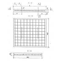 Плиты убежищ ПУ 1