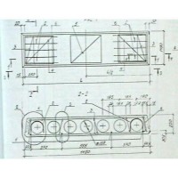 Плиты многопустотные ПК 72-15-10 Ат800а (Б1.041.1-1.2000)