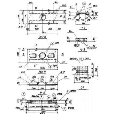Плиты перекрытий ПОТ 4 Плиты перекрытий ПОТ 4