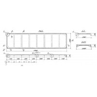 Плиты ребристые 1ПГ 12-3 АIIIв п