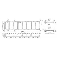 Плиты ребристые 1ПЛ 12-3 АтIVс