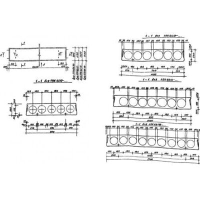 Плиты многопустотные 1ПК 65-18-4,5 АтV с7а (1.141.1-31с) Плиты многопустотные 1ПК 65-18-4,5 АтV с7а (1.141.1-31с)