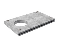 Плита перекрытие тепловых камер ПОТ 8и-1