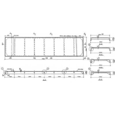 Плиты ребристые П IАV-2 Плиты ребристые П IАV-2
