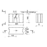 Фундаментные блоки ФБС 9-6-6 с