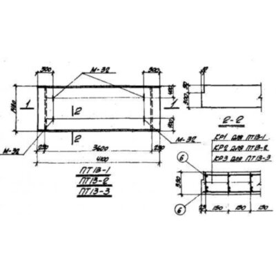 Плиты перекрытий ПТ 13-2 Плиты перекрытий ПТ 13-2