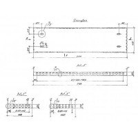 Панели многопустотные ПКЛ 16-52-15 АIV (1.440-1)