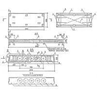 Плиты перекрытий многопустотные П 60-15-6 АтV с9