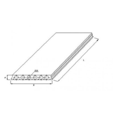 Плиты многопустотные ПБ 66-12 Плиты многопустотные ПБ 66-12