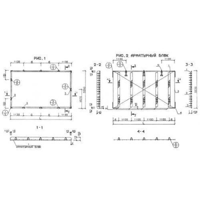 Панели перекрытий сплошные П 34-54-16-3 т (1.143-5пв) Панели перекрытий сплошные П 34-54-16-3 т (1.143-5пв)