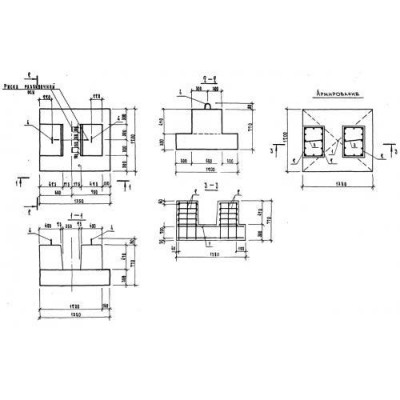 Подколонники ФК 14-12-8-3 (1.220.1-3м) Подколонники ФК 14-12-8-3 (1.220.1-3м)