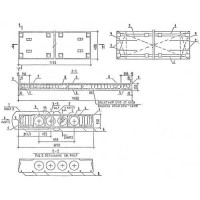 Плиты перекрытий многопустотные П 72-12-6 АтIVс с9