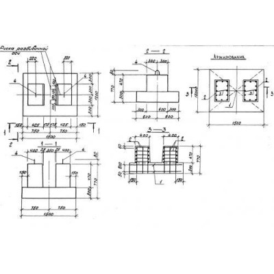Подколонники ФК 15-12-8-3 (1.220.1-3м) Подколонники ФК 15-12-8-3 (1.220.1-3м)