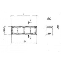 Плиты ребристые П 6-2 АтVт