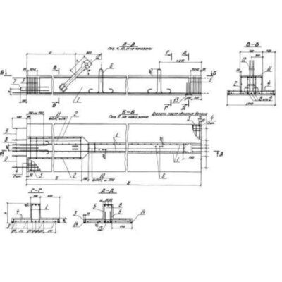Элементы железобетонные 1ВЭО 120-7 АIIIв Элементы железобетонные 1ВЭО 120-7 АIIIв