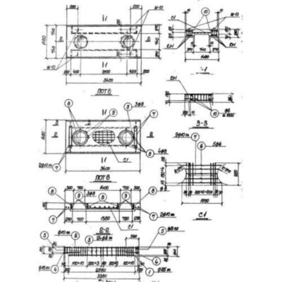 Плиты перекрытий ПОТ 8 а (1 отв.) Плиты перекрытий ПОТ 8 а (1 отв.)