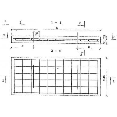 Плиты тротуарные П 6 м Плиты тротуарные П 6 м