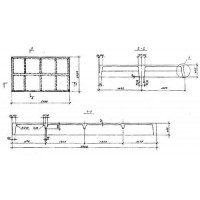 Плиты ребристые 1П 2-2 АтVт (ГОСТ 27215-87)